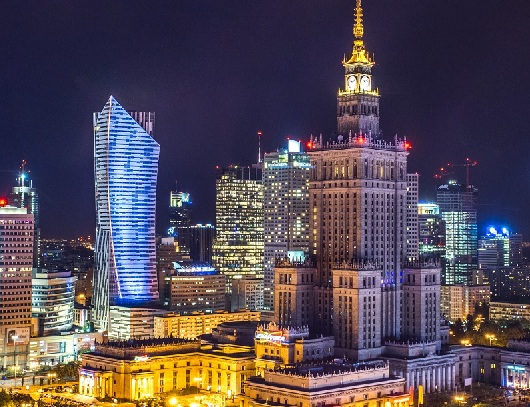 Warsaw cityscape